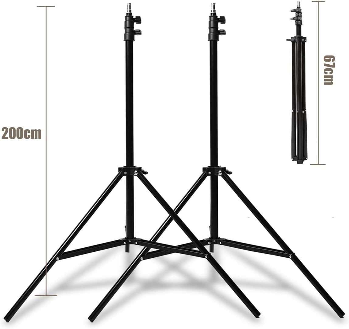 Godox Professional Studio Flash Kit for Photography, Strobe Lights Softbox Lighting Kit, 2x180W 5600K Compact Monolights with Flash Trigger, Softbox, Light Stands - Image 9